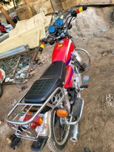 Recovered motorcycle: police